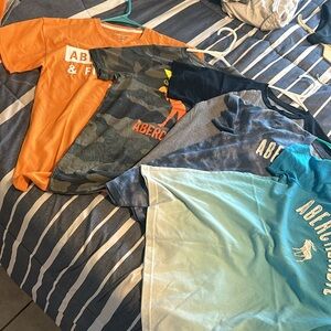 Abercrombie kids shirts sz 10/12 bundle 5 pieces